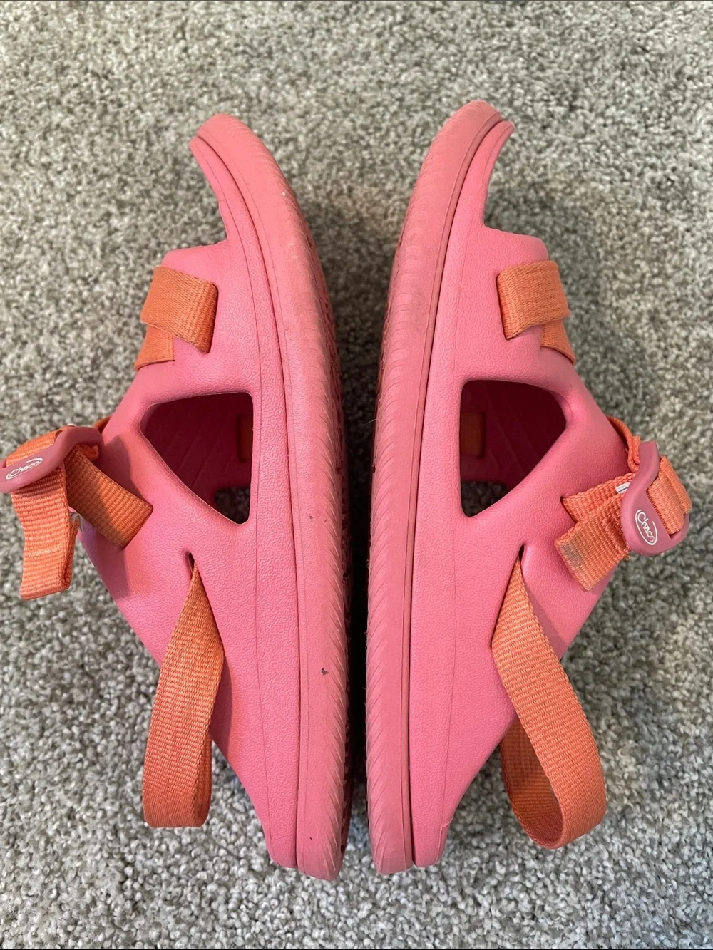Chaco Kids Chillos Sport Sandals Rose Sz 4 Adjustable strap